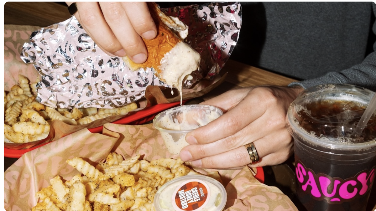 Saucy! by KFC is opening its first Manatee County restaurant on Monday, May 4, at 5484 Lena Road near State Road 70 and Interstate 75.