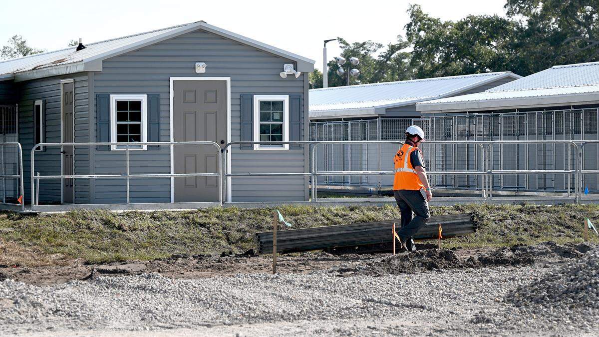 The Bishop Animal Shelter unveiled its expanded shelter with new pet amenities and increased security measures aimed at increasing animal adoption rates, shown on Dec. 11, 2025.