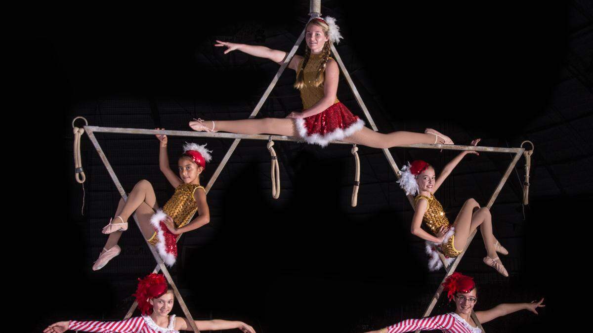 The Sailor Circus annual Holiday Celebration begins Saturday at the Sailor Circus Arena in Sarasota. PHOTO PROVIDED