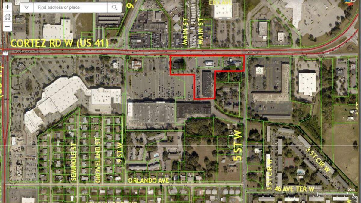 Manatee County Utilities Department officials issued a precautionary boil water notice for those in Cortez Plaza South, outlined in red at the west corner of Cortez Road and Fifth Street West, ahead of a water main repair scheduled for Thursday.