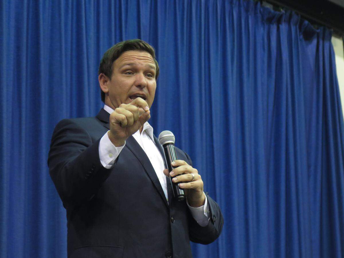 Ron DeSantis, a gubernatorial candidate and Florida congressman since 2013, touted his recent endorsement from President Donald Trump at Saturday’s candidate rally.