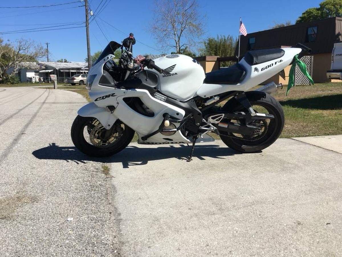 Missing biker Jimmy Butler’s motorcycle, which he was last seen riding from St. Petersburg to Lakewood Ranch.
