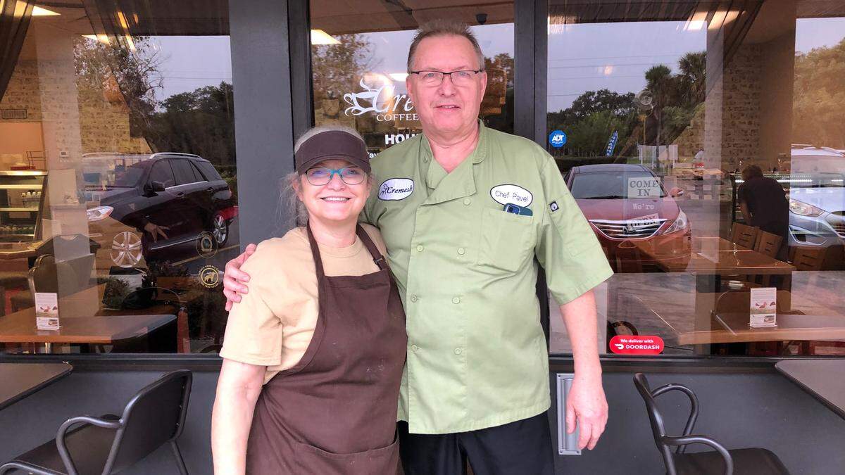 Tracy and Pavel Hasenohrl recently opened Cremesh Coffee and Bakery at 1822 59th St. W. in Bradenton, near Blake Medical Center.