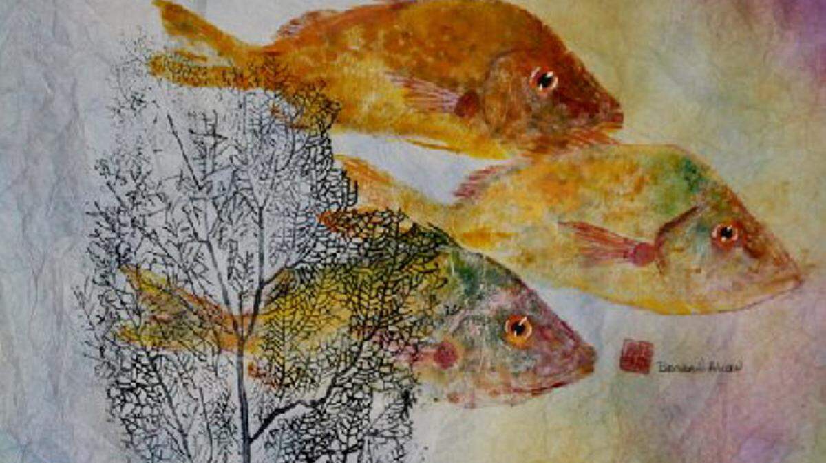Manatee County Cultural Alliance, 926 12th St. W., Bradenton, will host "gyotaku" (fish printing) artist Brenda Alcorn in the solo gallery from April 1-26. An opening reception is 6-9:30 p.m. Friday. Tony Foley will be playing guitar and singing on the veranda for the "First Friday Art Walk" in Village of the Arts. 
 PROVIDED PHOTO