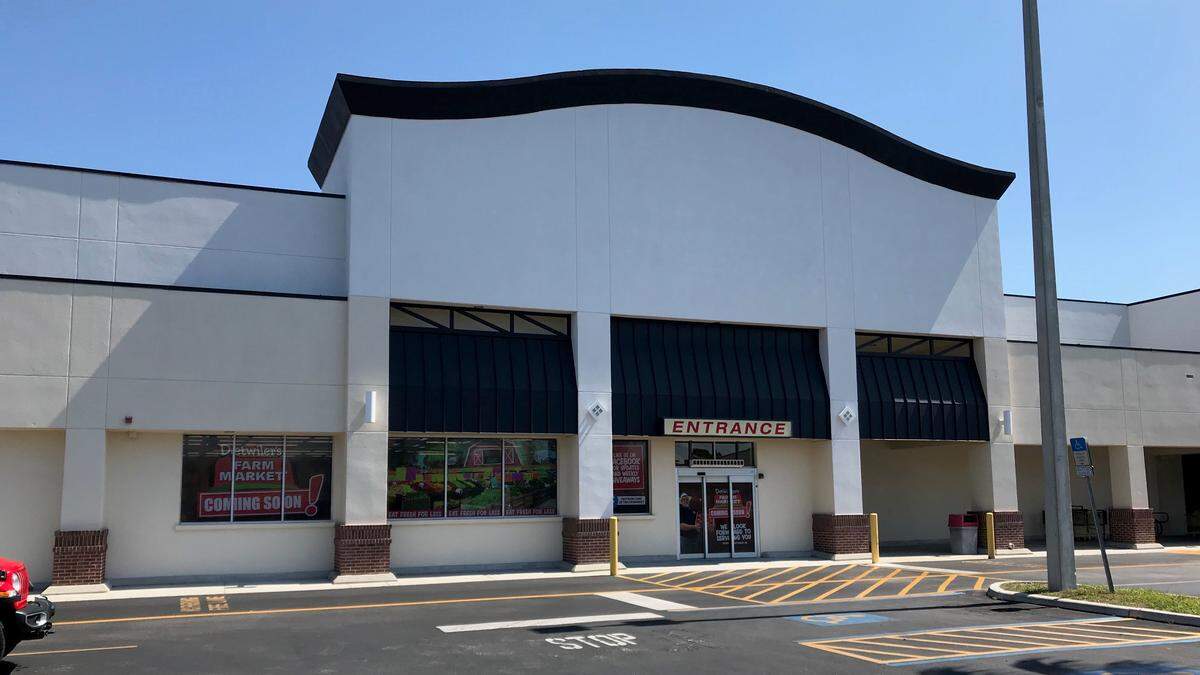 The Detwiler family has plans for this shuttered Winn Dixie store at 2881 Clark Road, Sarasota. The store will become the fifth Detwiler’s Farm Market.