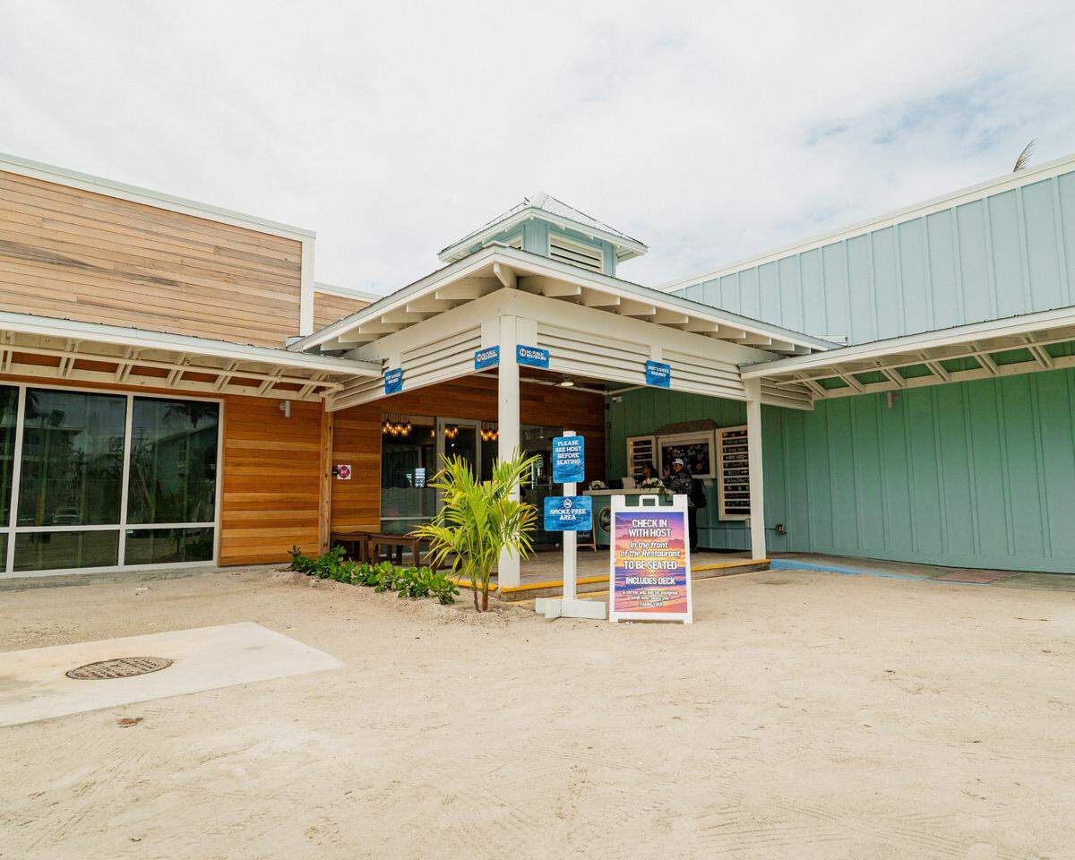 The Sandbar on Anna Maria Island.