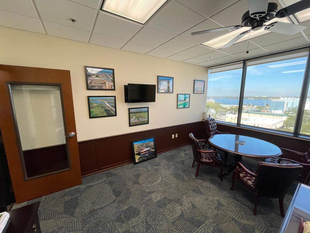 Commissioner George Kruse spent the least amount of money renovating his new office, according to invoices obtained by the Bradenton Herald. He requested a couch, a glass door, a ceiling fan and a TV, but he says the room is “virtually identical” to when it belonged to former Commissioner Betsy Benac.