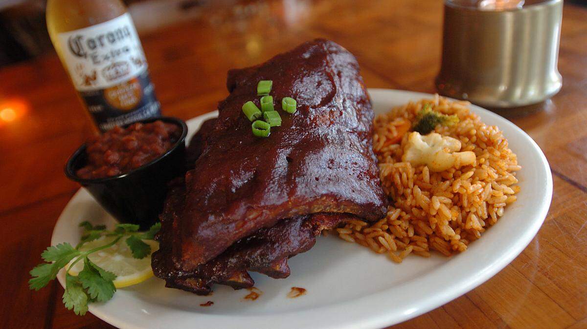 Mr. Bones in Holmes Beach has been an island landmark for years and is best kown for their baby back ribs. Brian Blanco/The Herald