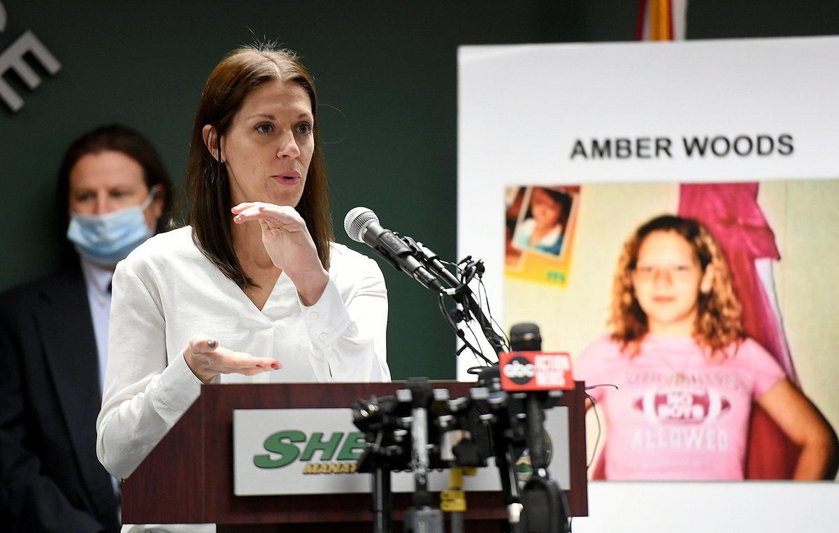 12/21/20--Crime analyst Elecia Main used cell phone records to help build a case against three men for the murder of Amber Woods in 2006.