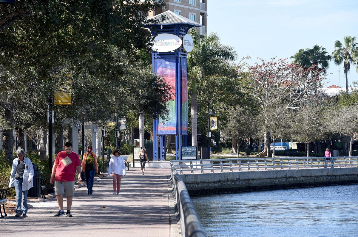 Bradenton looks to ban fishing along Riverwalk with the exception of the fishing pier. The proposal includes the eastern expansion when constructed.