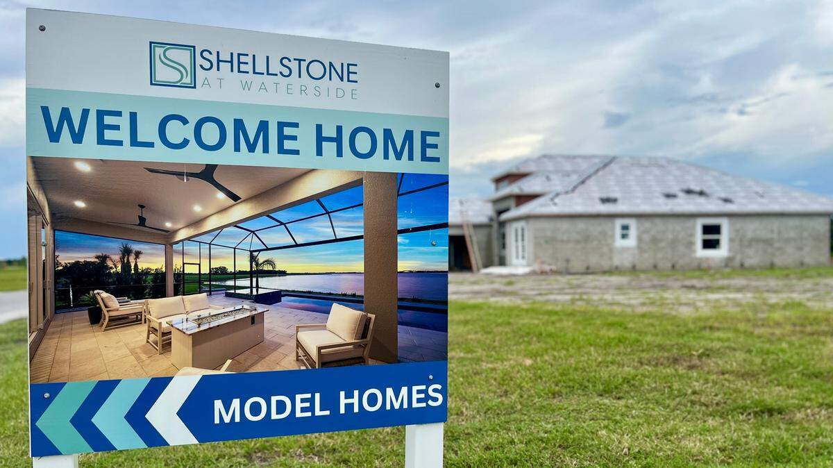 Shellstone, a new community of attached villas and single-family homes, is part of Lakewood Ranch’s new Waterside development.