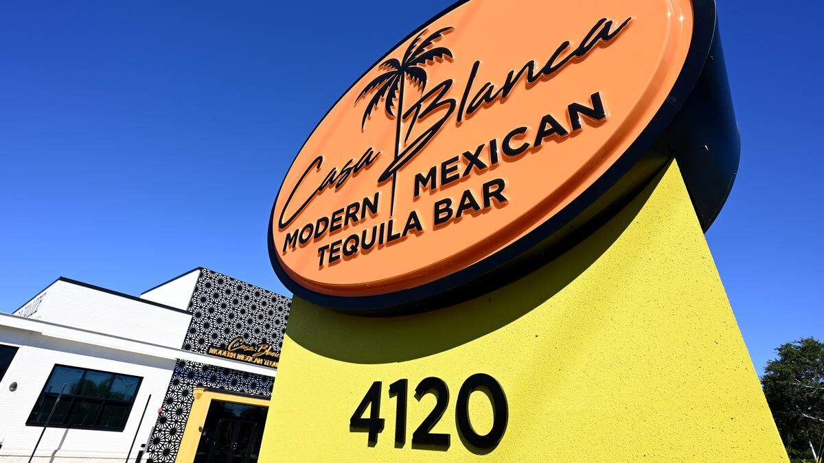 Casa Blanca, a modern Mexican tequila bar, recently opened at 4230 14th St. W., Bradenton.
