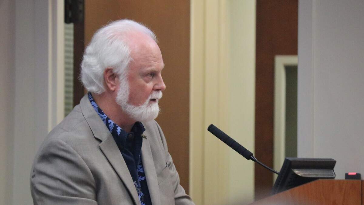 Michael P. Crosby, president at CEO of Mote Marine Laboratory and Aquarium, made a personal appearance before the Manatee County Tourist Development Council on Monday to seek funding for Mote’s expansion plan.