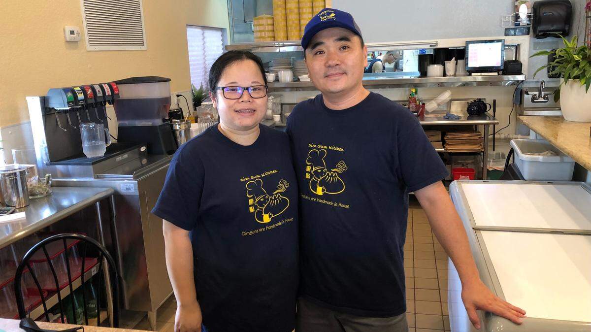 10/29/2021--For owners Emily Lin and Ming Bo, Dim Sum Kitchen represents the realization of a dream. The new restaurant is located at 11544 Palmbrush Trail, Lakewood Ranch.