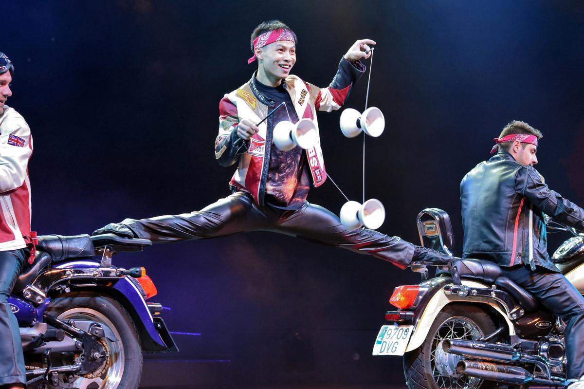 Taiwanese circus artist Chu Chuan-Ho will perform tempo diabolo juggling during the Circus Arts Conservatory’s 25th annual showcase at Nathan Benderson Park in Sarasota, Feb. 10-March 5, 2023.