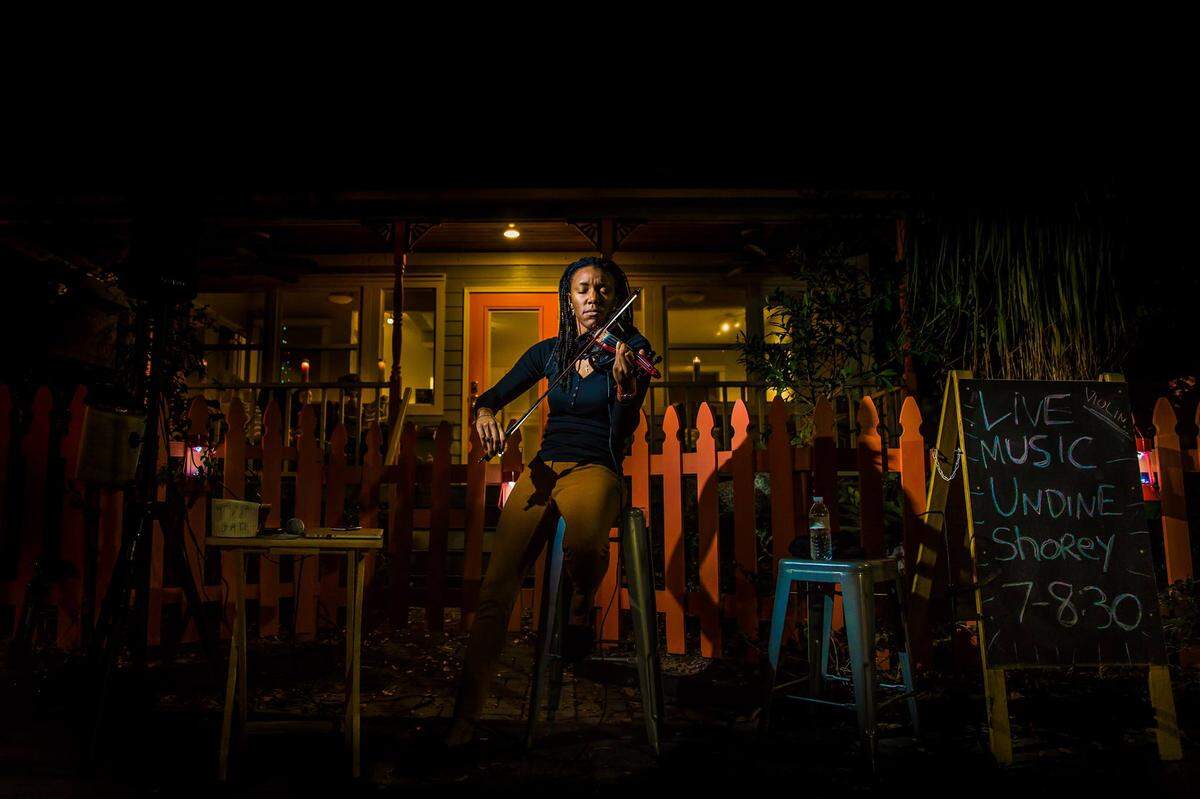 Undine Shorey will perform this Friday at Ortygia Restaurant during Village of the Arts Artwalk.