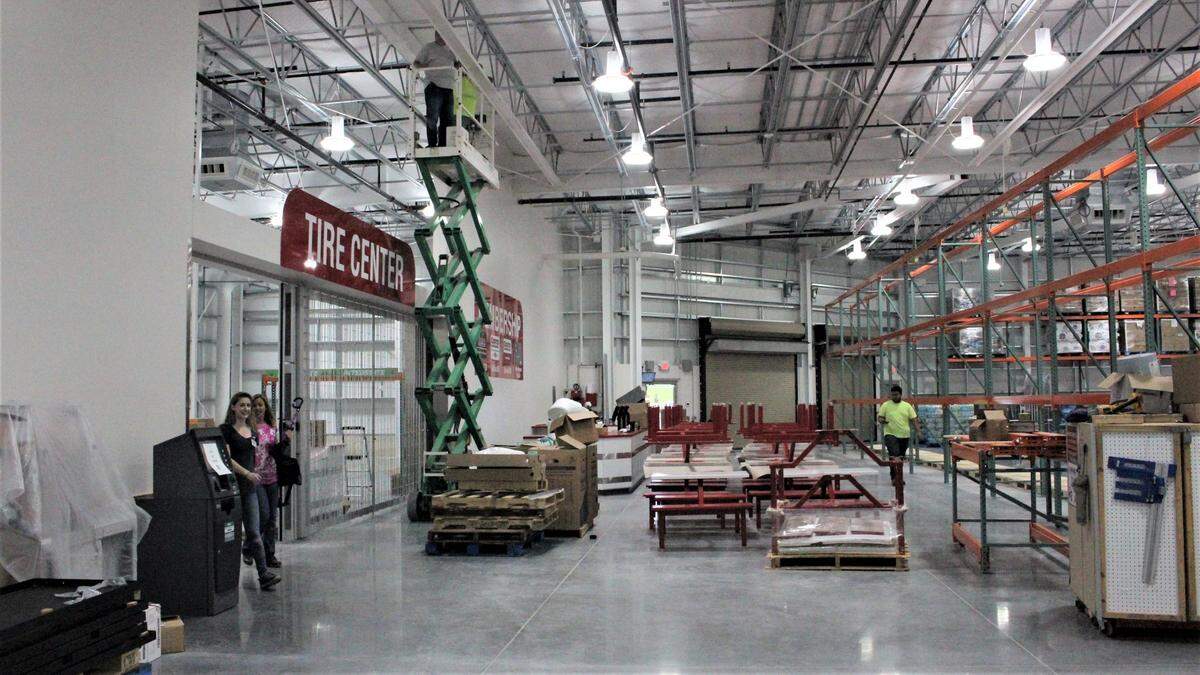 The 155,000-square-foot Bradenton Costco is being fully stocked for its 8 a.m. Aug. 21 opening at 805 Lighthouse Drive, Heritage Harbour.
