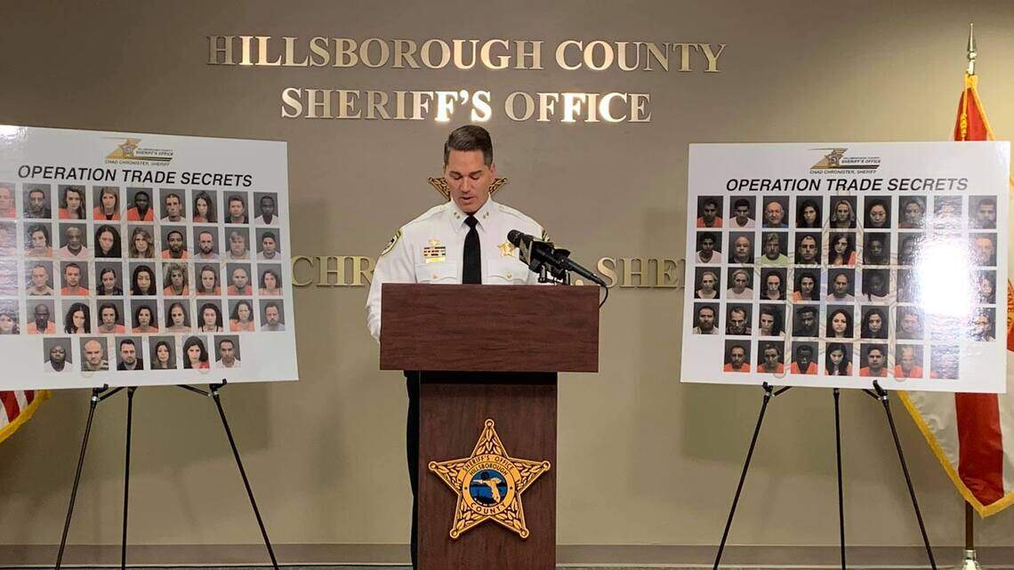 85 arrested in Hillsborough County, FL, in human trafficking operation ...