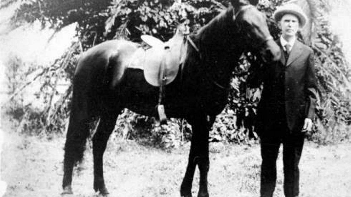 Dr. Willis Driscoll with CoachmanPHOTO PROVIDED