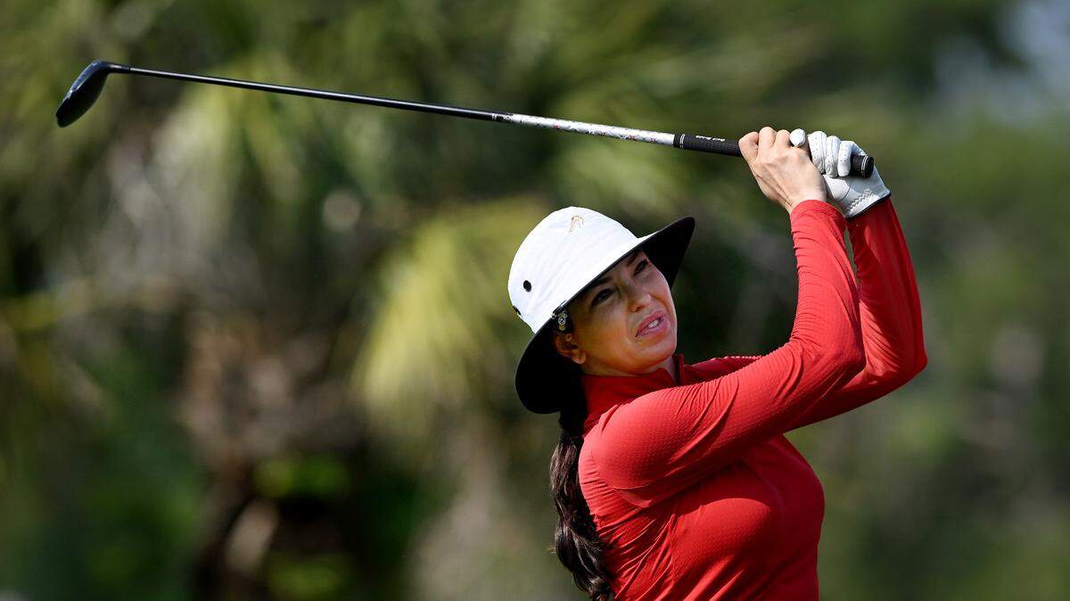 Courtney Harter of Clearwater during the Florida State Golf Association’s U.S. Women’s Open Qualifier at the Bradenton Country Club, Monday, May 13, 2024.