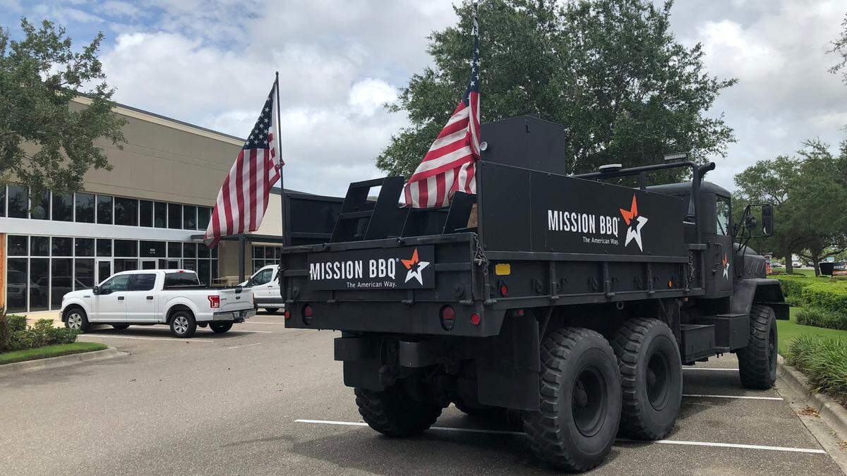 7/7/2021--Mission BBQ is renovating this space in unit 109 of 5231 University Parkway, for its second Manatee County restaurant. The space was previously occupied by Half Shell Seafood House.