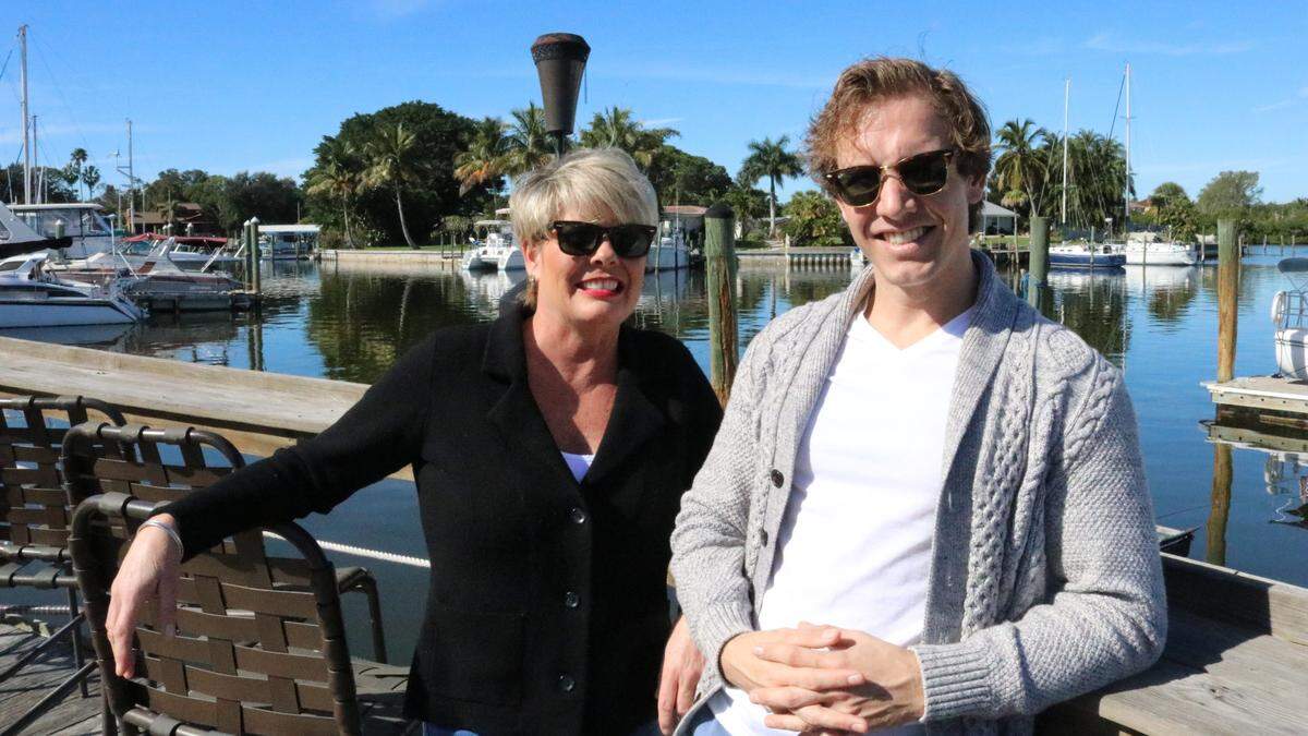 Terri Pulaski and her son, Doug, have taken over operation of the Tarpon Bay Grill & Tiki Bar, 7150 N. Tamiami Trail.