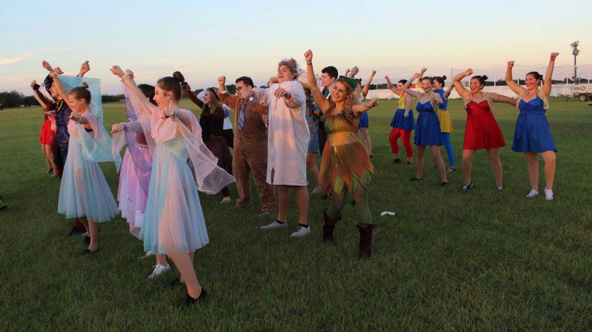 The Lakewood Ranch High School Theater Department entertained at Boo Fest. 
 JAMES A. JONES JR./Bradenton Herald