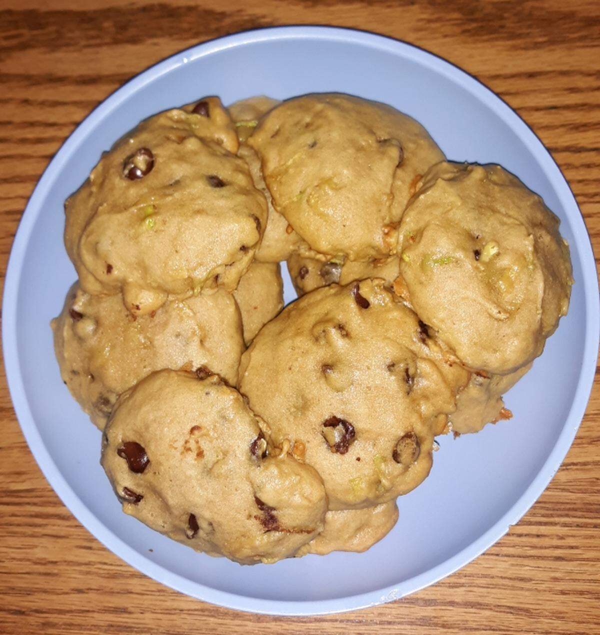 Lovina Eicher’s daughters made a batch of zucchini cookies last week and everyone loved them.