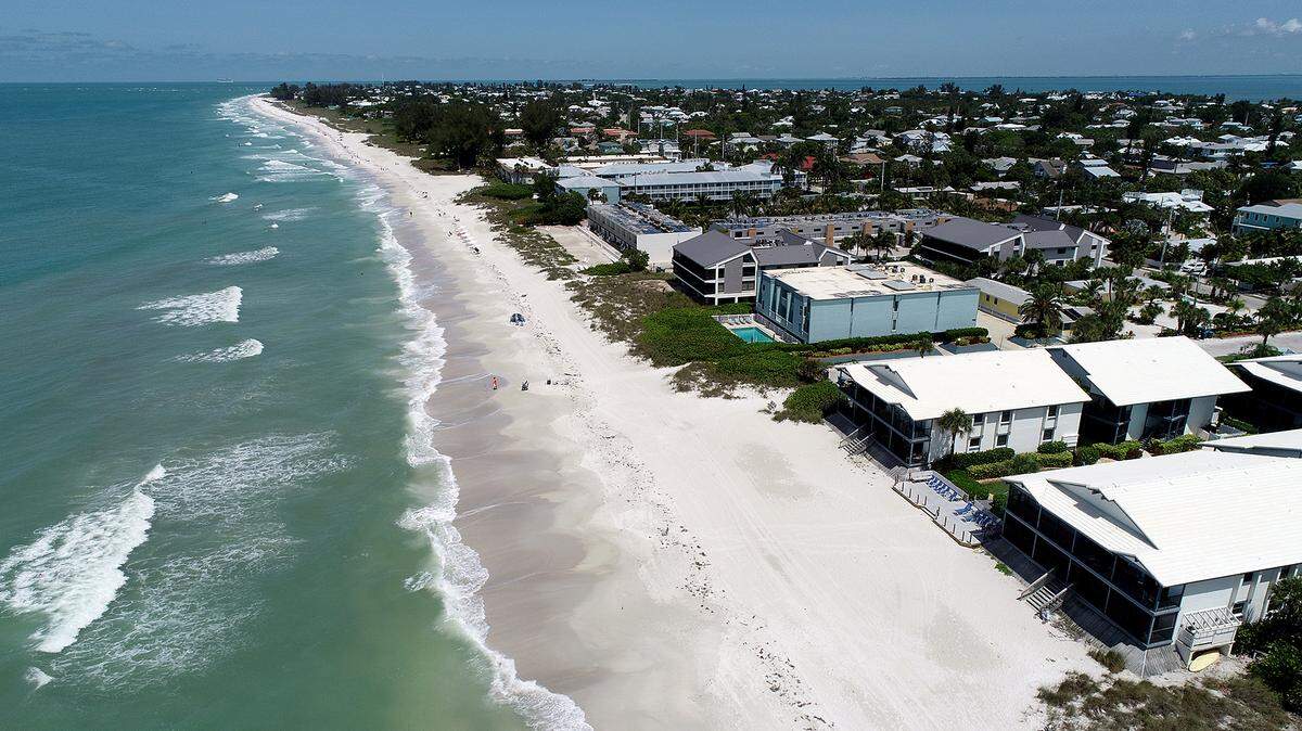 The beach at Holmes Beach on Anna Maria Island in this file photo.