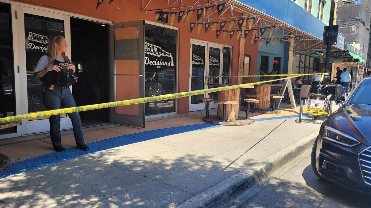 The Bradenton Police Department seized four arcade-style slot machines from Pour Decisions Saloon during a raid Wednesday, April 10, 2024, as part of an undercover investigation.