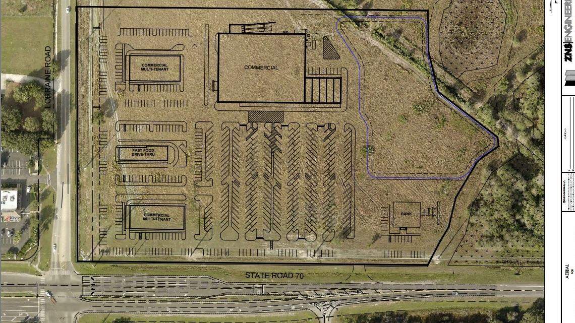 New Lakewood Ranch shopping center proposed for State Road 70 at Lorraine Road  