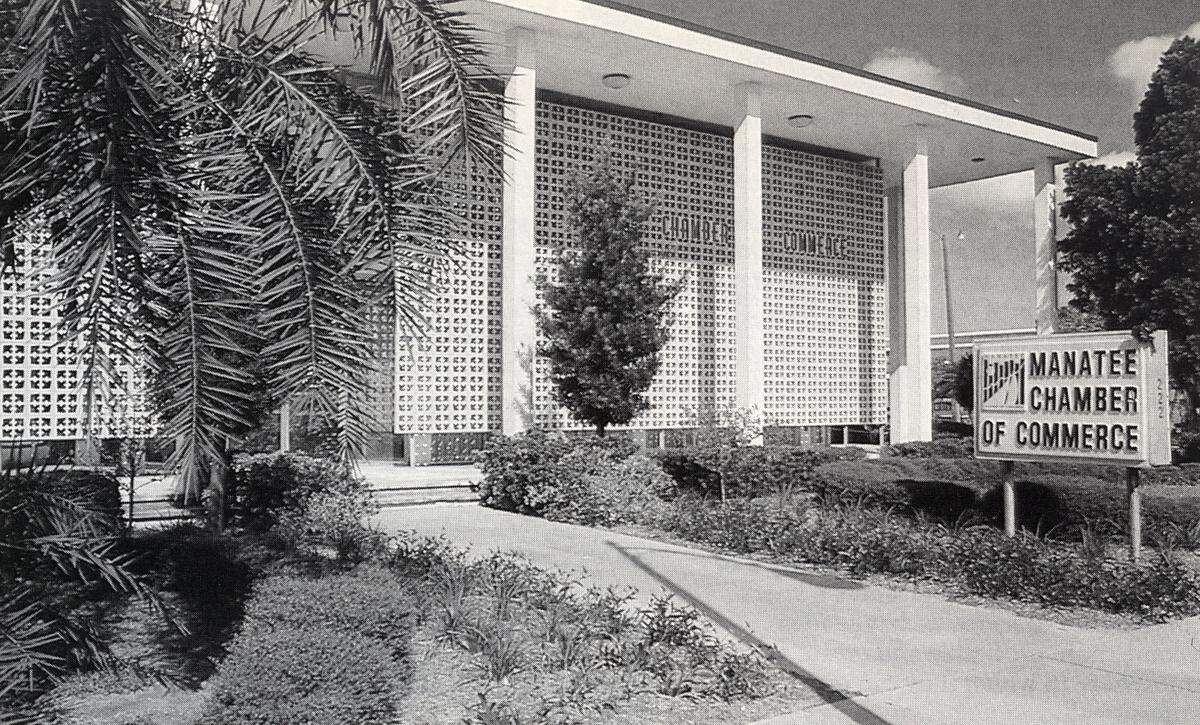 The Manatee Chamber of Commerce as seen in 1993.