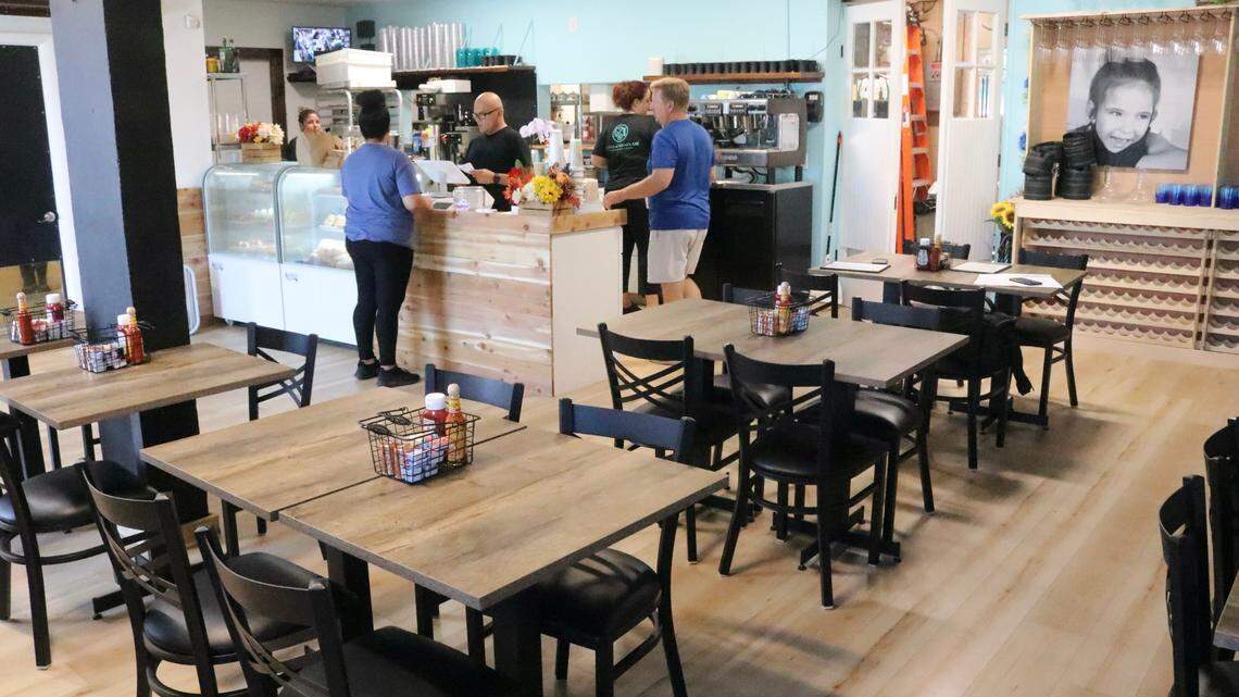Breakfast at Victoria’s, 5315 Gulf Drive, Holmes Beach, shown Oct. 31, 2022, has seating for 32 inside and for 16 outside.
