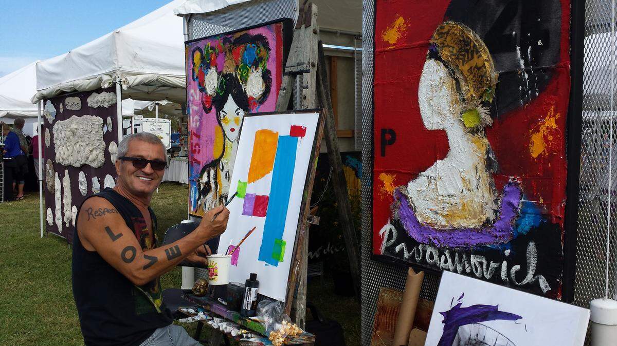 On Saturday and Sunday, an arts and crafts fair to benefit the Anna Maria Island Butterfly Park is at Holmes Beach City Hall Field. PHOTO PROVIDED