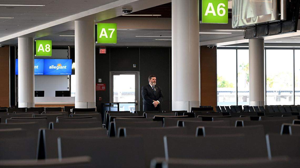 Guests had an opportunity to see Sarasota-Bradenton International Airport’s newest concourse during a VIP event Wednesday. Concourse A has it’s own TSA checkpoint and gates for Allegiant Air.
