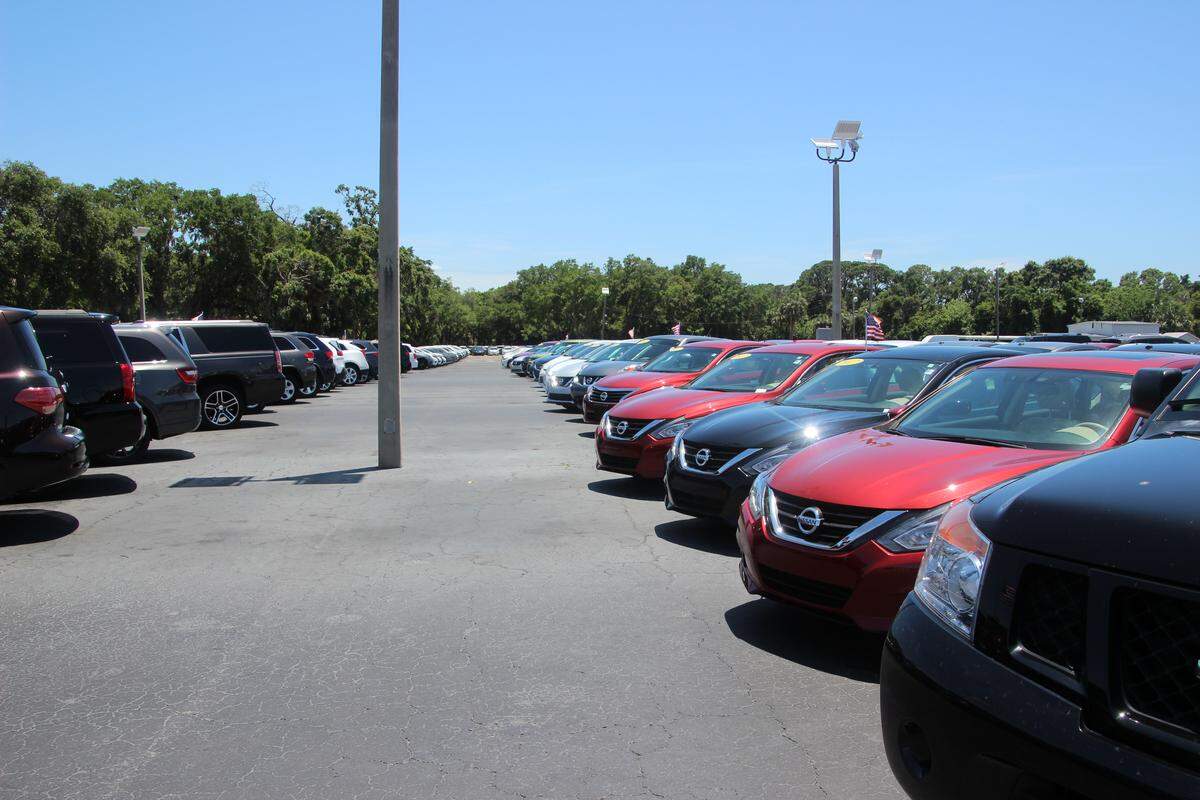 Nissan of Bradenton, 1611 Cortez Road W., has approximately 500 cars on site.
