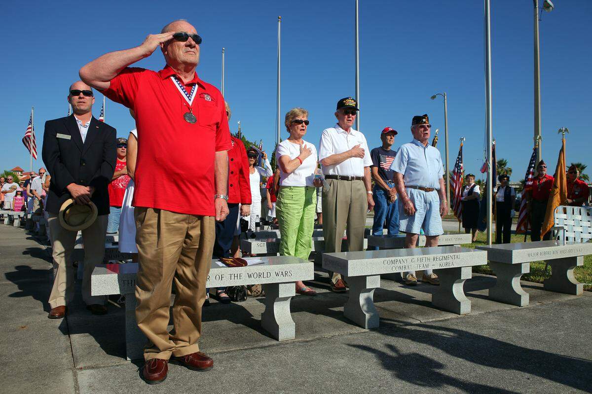 5/30/2011--It’s been two years since a normal Memorial Day observance has been possible in the Bradenton-Sarasota area because of the COVID-19 pandemic. A live service returns to the Manatee Veterans Park on March 31.