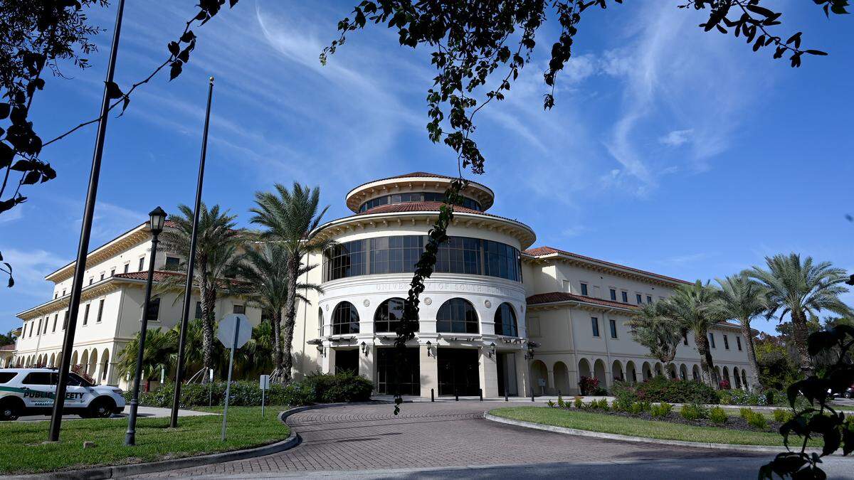 USF Sarasota Manatee in Sarasota on Dec. 23, 2025.
