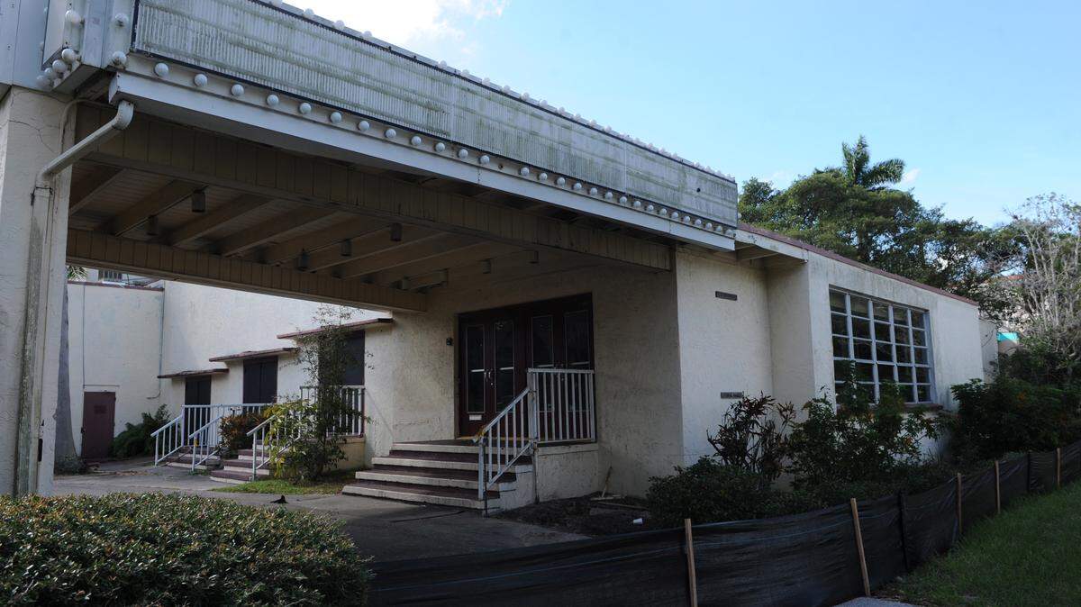 The former Manatee Players theater is scheduled for demolition next week. 
 GRANT JEFFERIES/Bradenton Herald