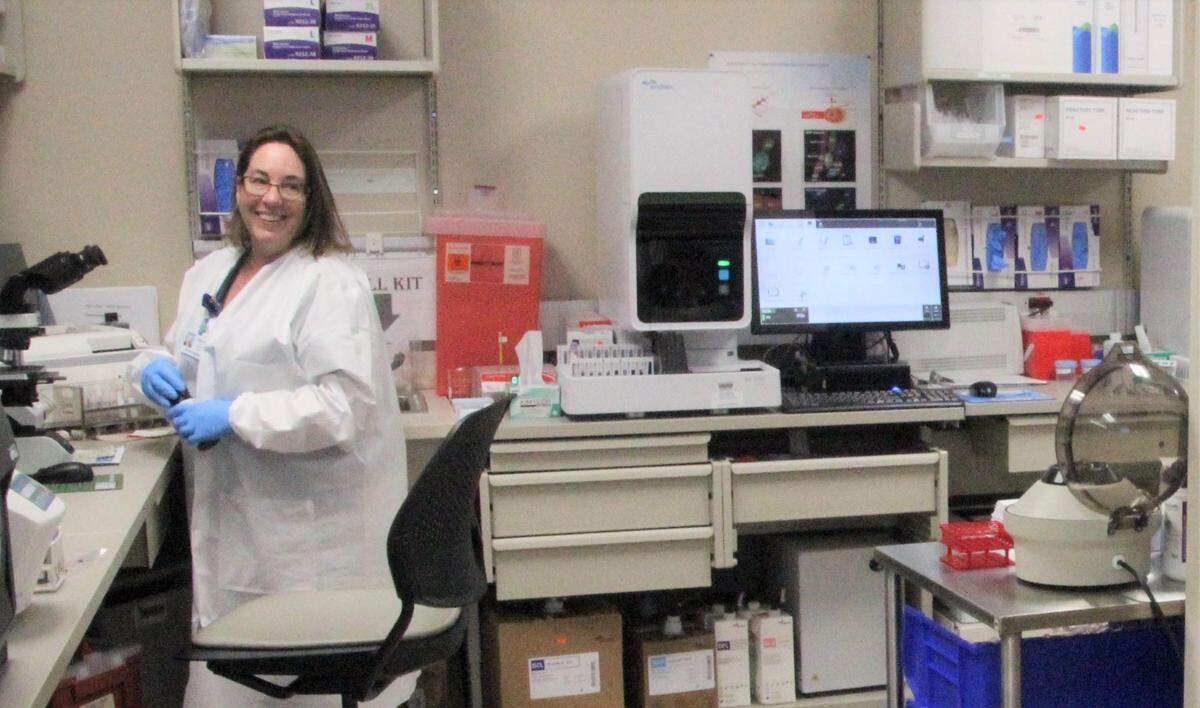 Jeanette Alvarez, lab coordinator at Doctors Hospital of Sarasota ER in Lakewood Ranch, can provide a full spectrum of lab services.