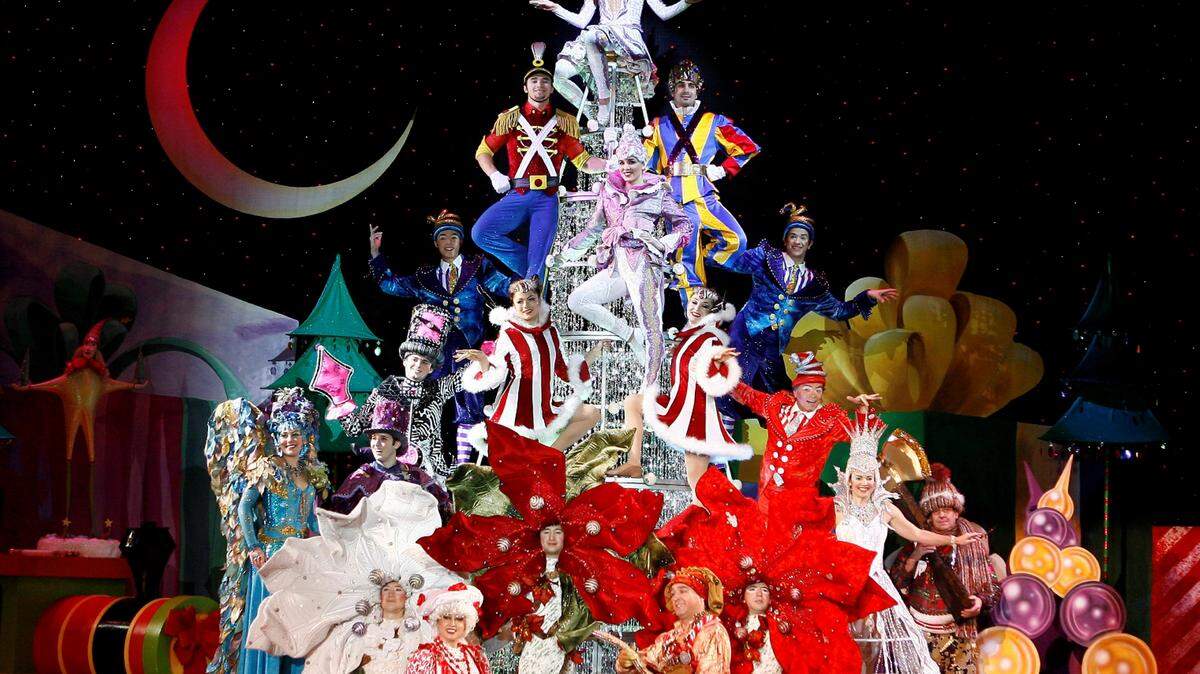 Get into the holiday spirit with Cirque Dreams Holidaze at 8 p.m. Saturday at the Van Wezel Performing Arts Hall in Sarasota. Tickets are $35 and up. 
 PUBLICITY PHOTO