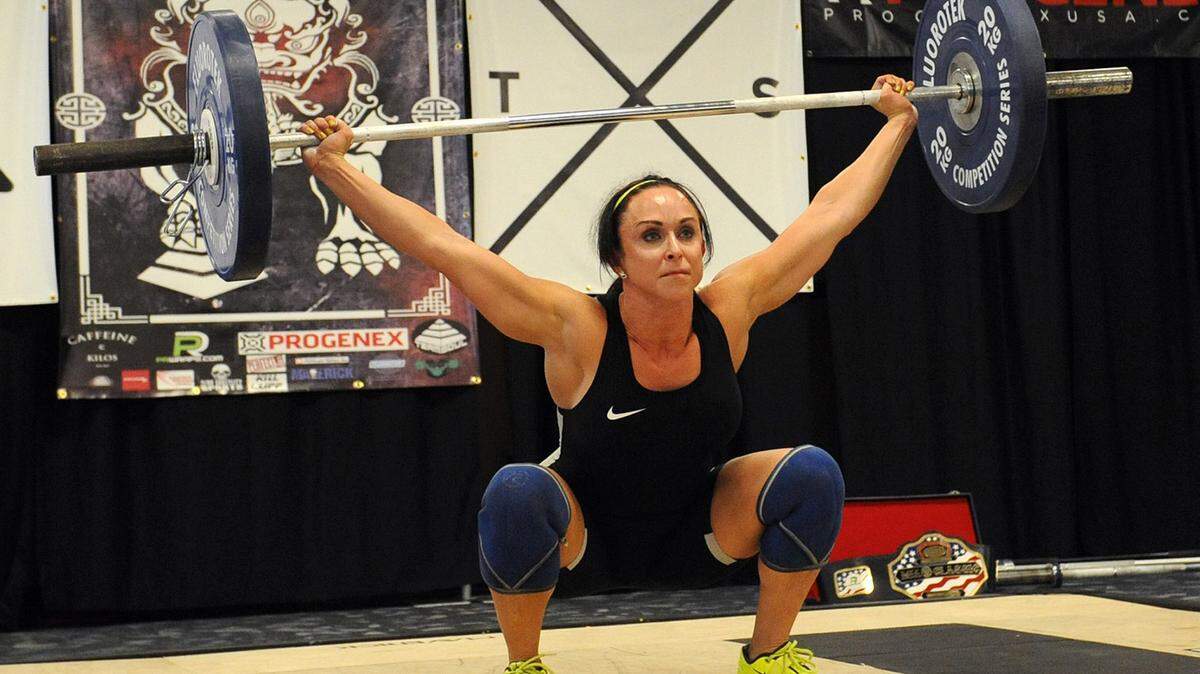 Vanessa Bennington is a registered nurse practitioner and CrossFit coach at the gym she owns with her husband, Charles Bennington, Seaward CrossFit, in Sarasota. Here she competes in a USA Olympic Weightlifting event in Miami. 
 TIFFANY TOMPKINS-CONDIE/Bradenton Herald