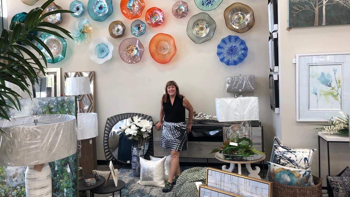 Diane Creasy, owner of Epic Home Decor, moved her business to Lakewood Ranch Main Street in February. She says that closing a portion of the street to traffic has been a positive move.