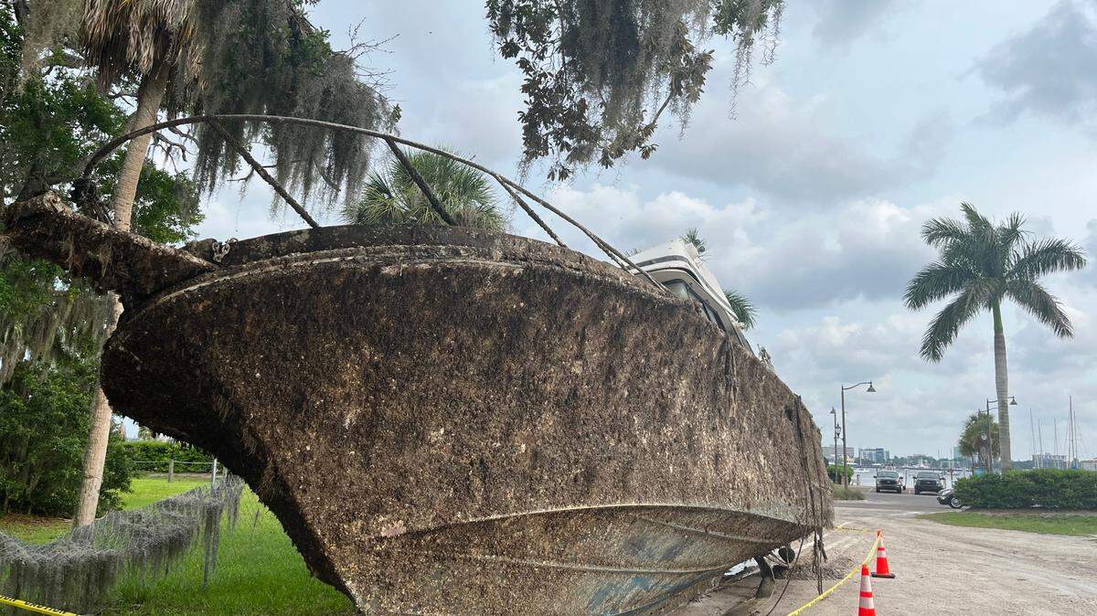 What can you do about a damaged boat in Florida waters? You have some options