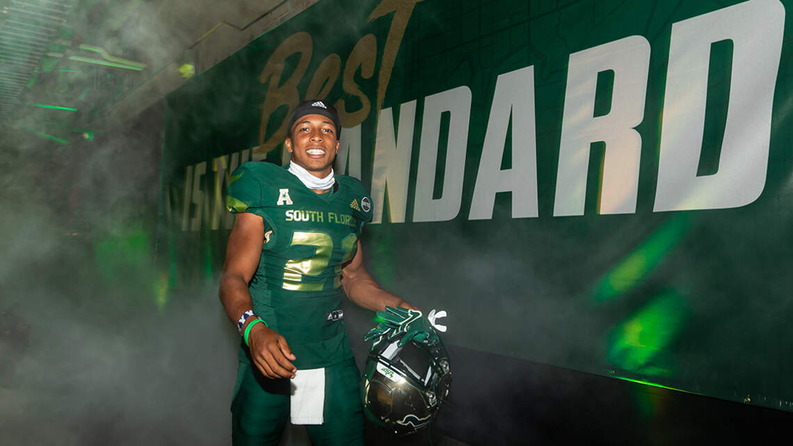 A former consensus All-American running back to transfer from this Florida school