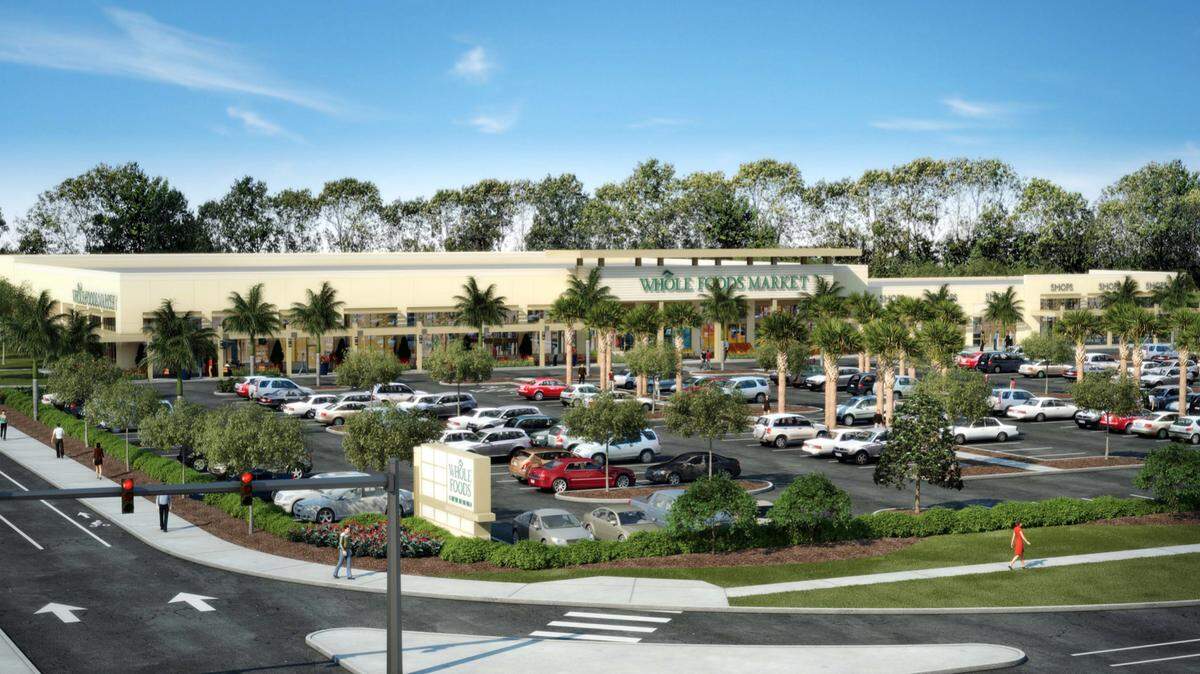 The Sarasota County Commission voted Wednesday to approve a new 40,000-square-foot Whole Foods Market in on the corner of University Parkway and Honore Avenue. 
 RENDERING PROVIDED