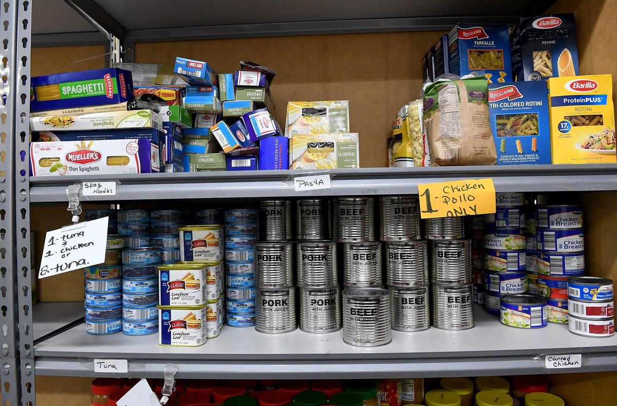 Our Daily Bread operates a food pantry for those in need of assistance. Clients can shop on Monday or Friday, once every 30 days.