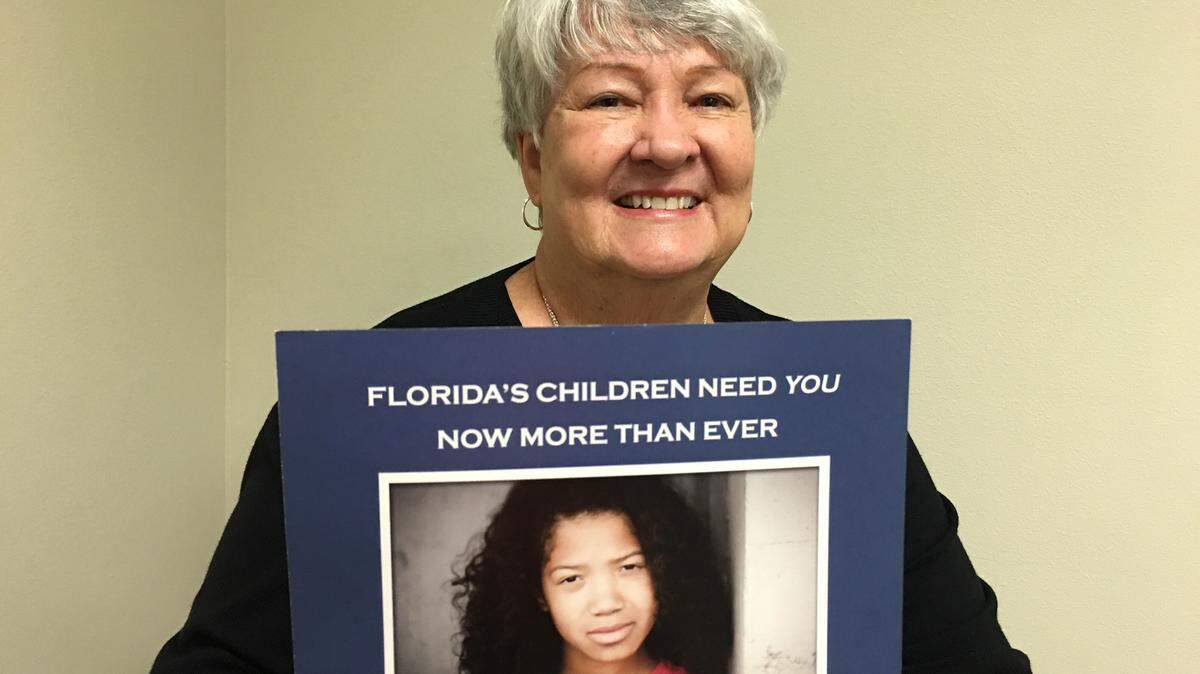 Nancy Sanders said she was stunned and thrilled with the reponse from Manatee County residents, 80 of whom have answered her urgent call to be Guardians ad Litem for Manatee children in crisis. Sanders is the chairwoman of the volunteer recruitment committee for the 12th Judicial Circuit's Guardian ad Litem program. 
 RICHARD DYMOND/Bradenton Herald