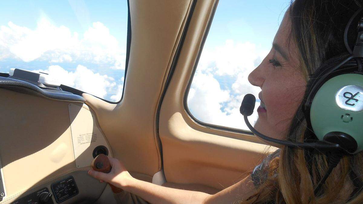 Rachel Bassett, a graduate of Manatee High School, was a regular volunteer with Orange County Animal Services when she was invited aboard a puppy rescue flight. Although she was nervous at first, the pilot let her take control of the plane for a short time. The flight brought 24 dogs to Florida from various rescue shelters in Alabama over the weekend.
