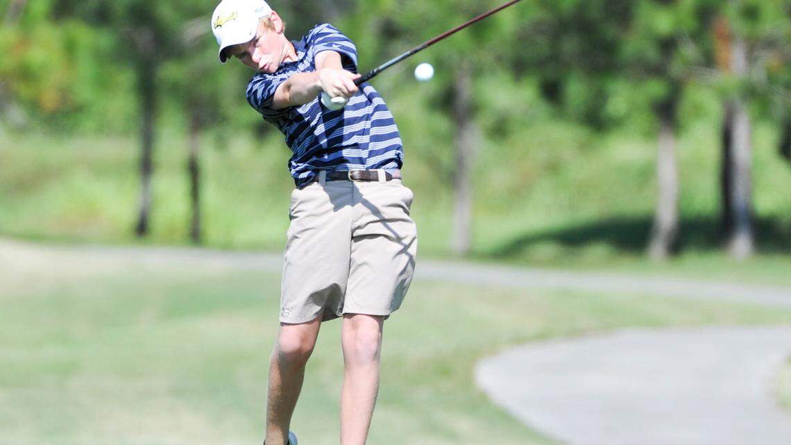 Bradenton Christian's Landry Miller, Lakewood Ranch High's team claim county boys golf titles 